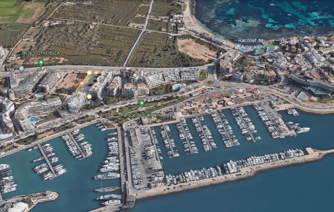 zona de Marina Botafoch Ibiza